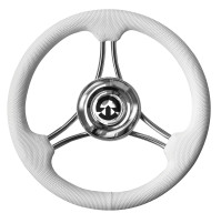 VS12 Steering Wheel -  Diameter 320mm - white 62.00839.01 - Riviera 